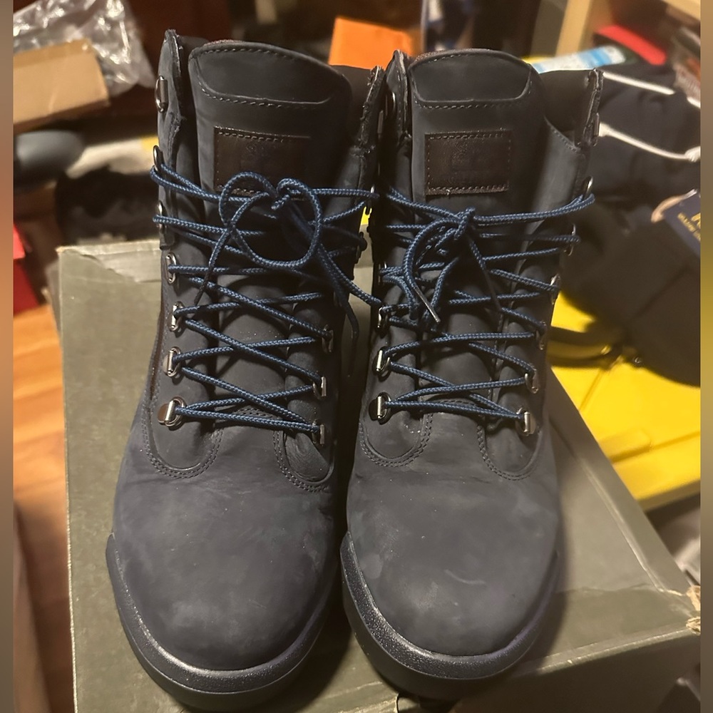 Timberland 6 inch field boot Navy blue
